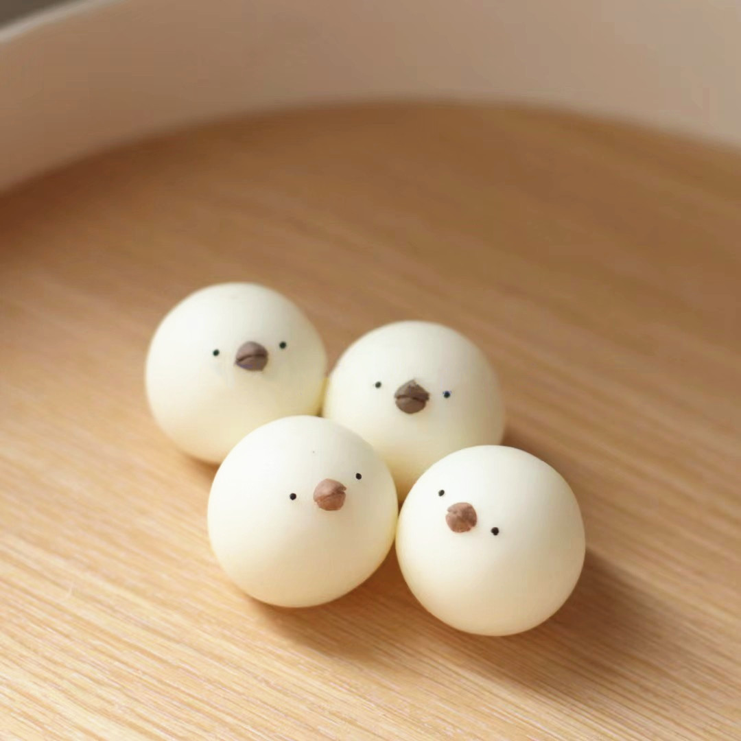 Soap Making Animal Fat - Soft Cute Bird Fat Tits Silicone