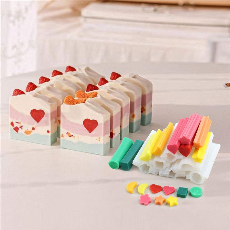 Soap Making Youtube - Love Heart Silicone Soap Mold, Large