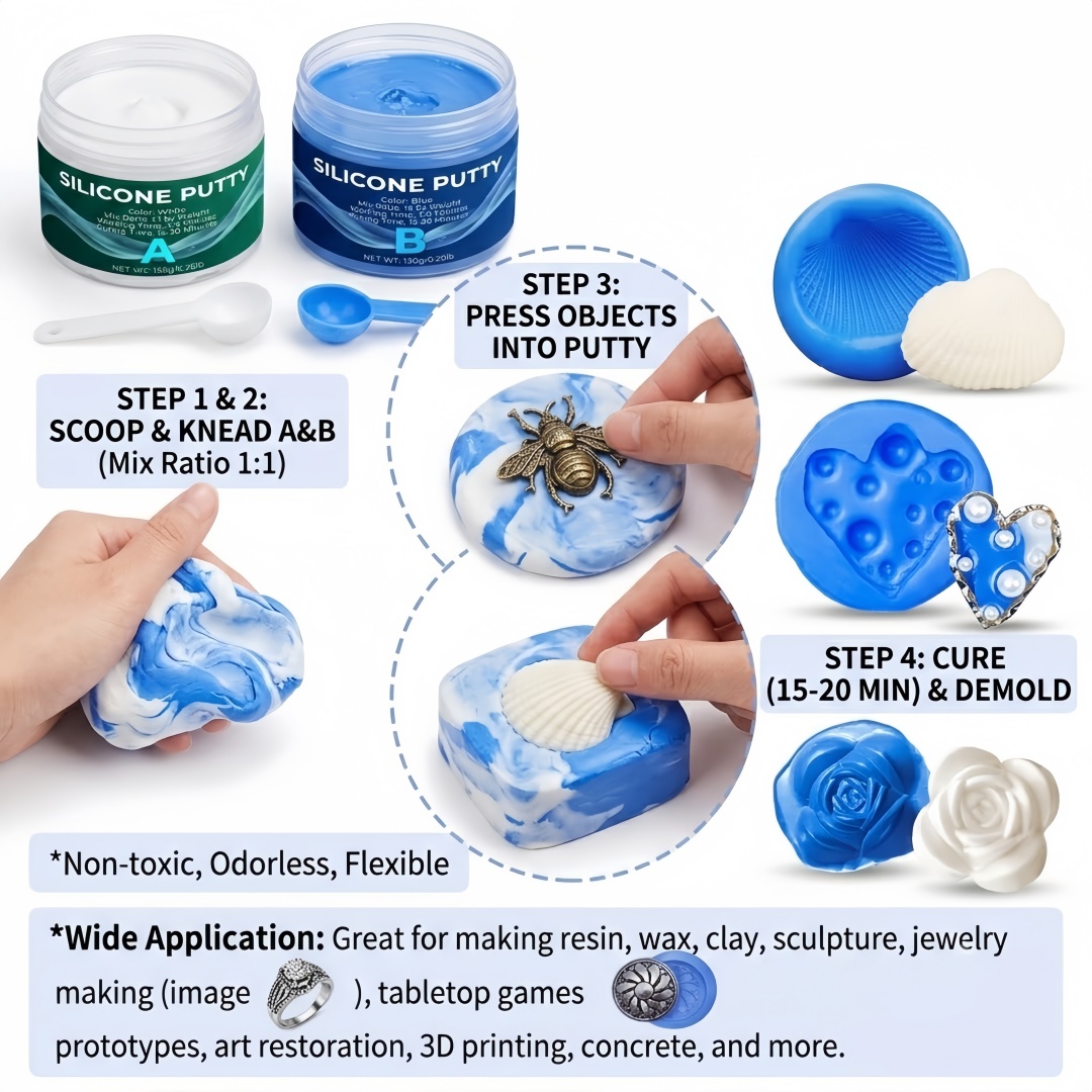 Silicone Putty Mold Making Sup - Soap Making Gloves ulasan dan harga