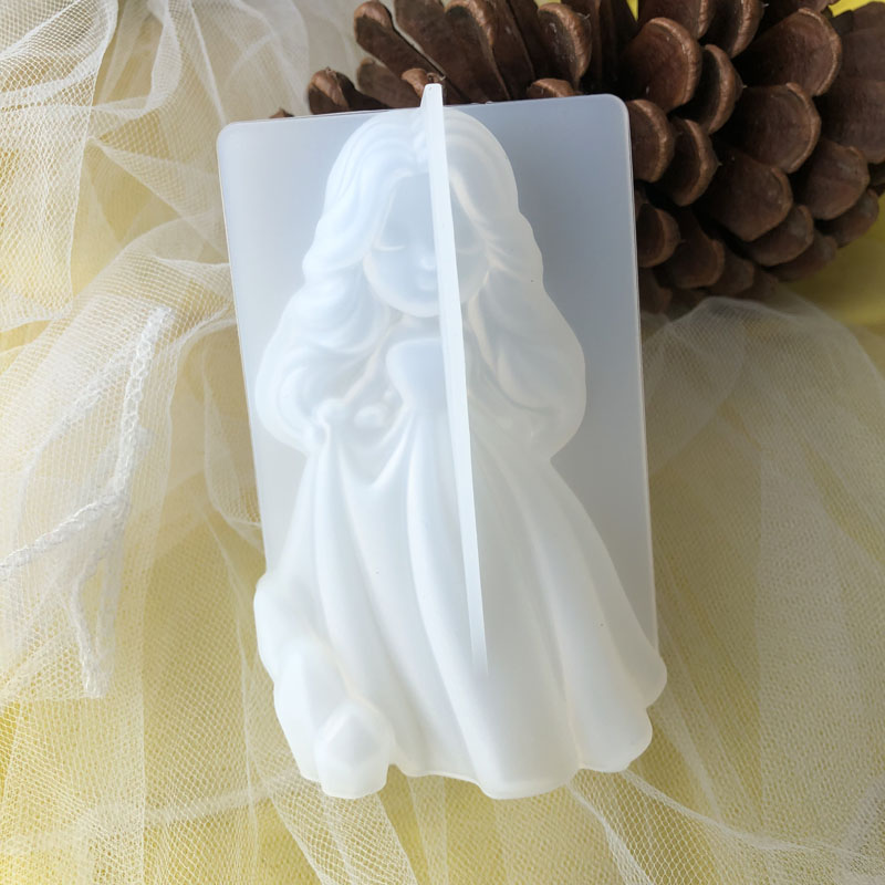 3D Cute Princess Silicone Cand - Soap Making Gloves ulasan dan harga