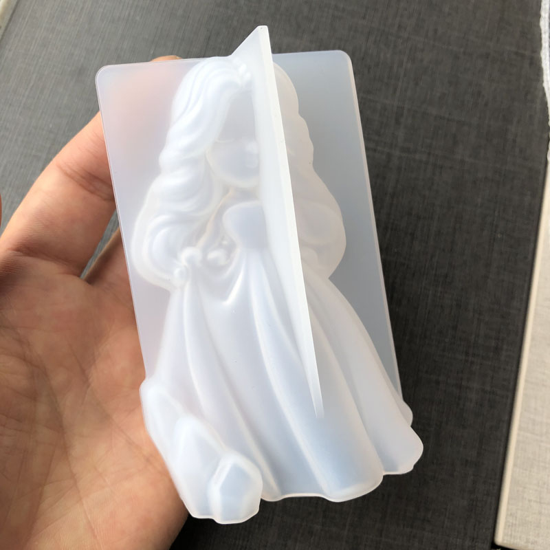 3D Cute Princess Silicone Cand - Soap Making Gloves ulasan dan harga