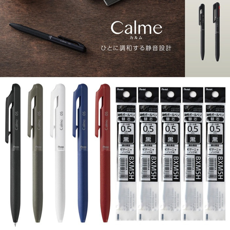 PENTEL Calme 0.5mm Hybrid Ink  - Pentel Pen Sign Pen ulasan dan harga