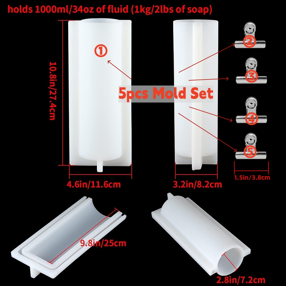 Big Cylinder Tube Soap Mold wi - Soap Making Youtube ulasan dan harga