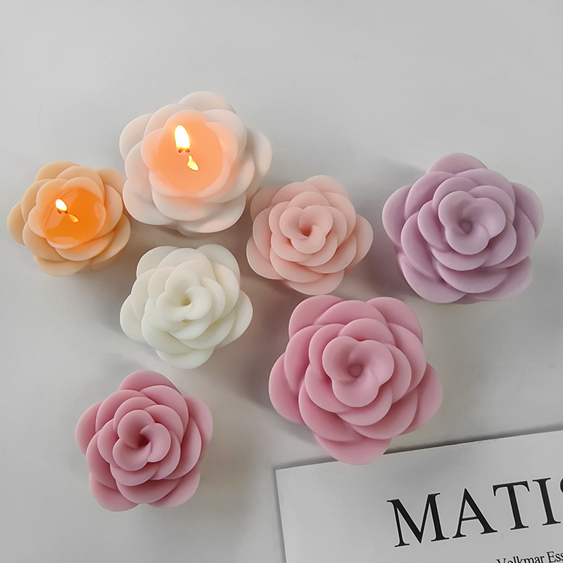 DIY Rose Flowers Silicone Mold - Soap Making Recipes ulasan dan harga