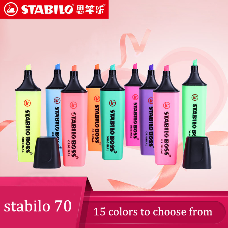 German Stabilo 70 Boss Highlig - Stabilo Marker Boss ulasan dan harga