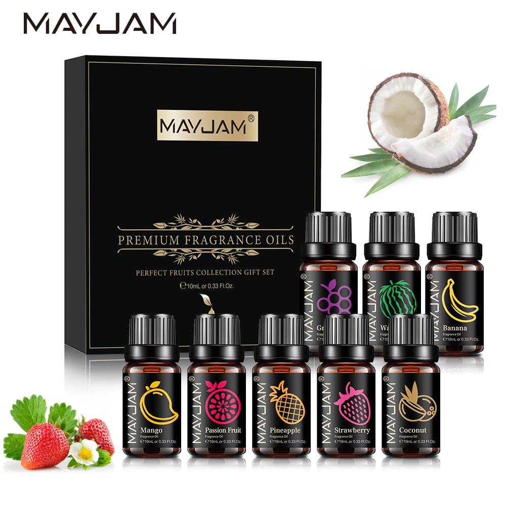 MAYJAM Fragrance Oils Set 8pcs - Soap Making Kit Amazon ulasan dan harga
