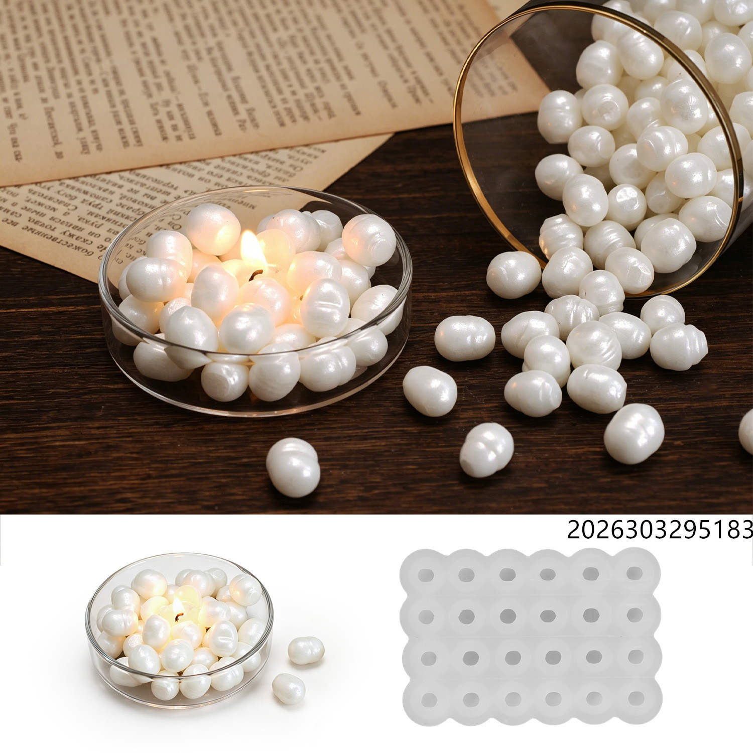Healing Ocean Pearl Mirror Wax - Soap Making Gloves ulasan dan harga