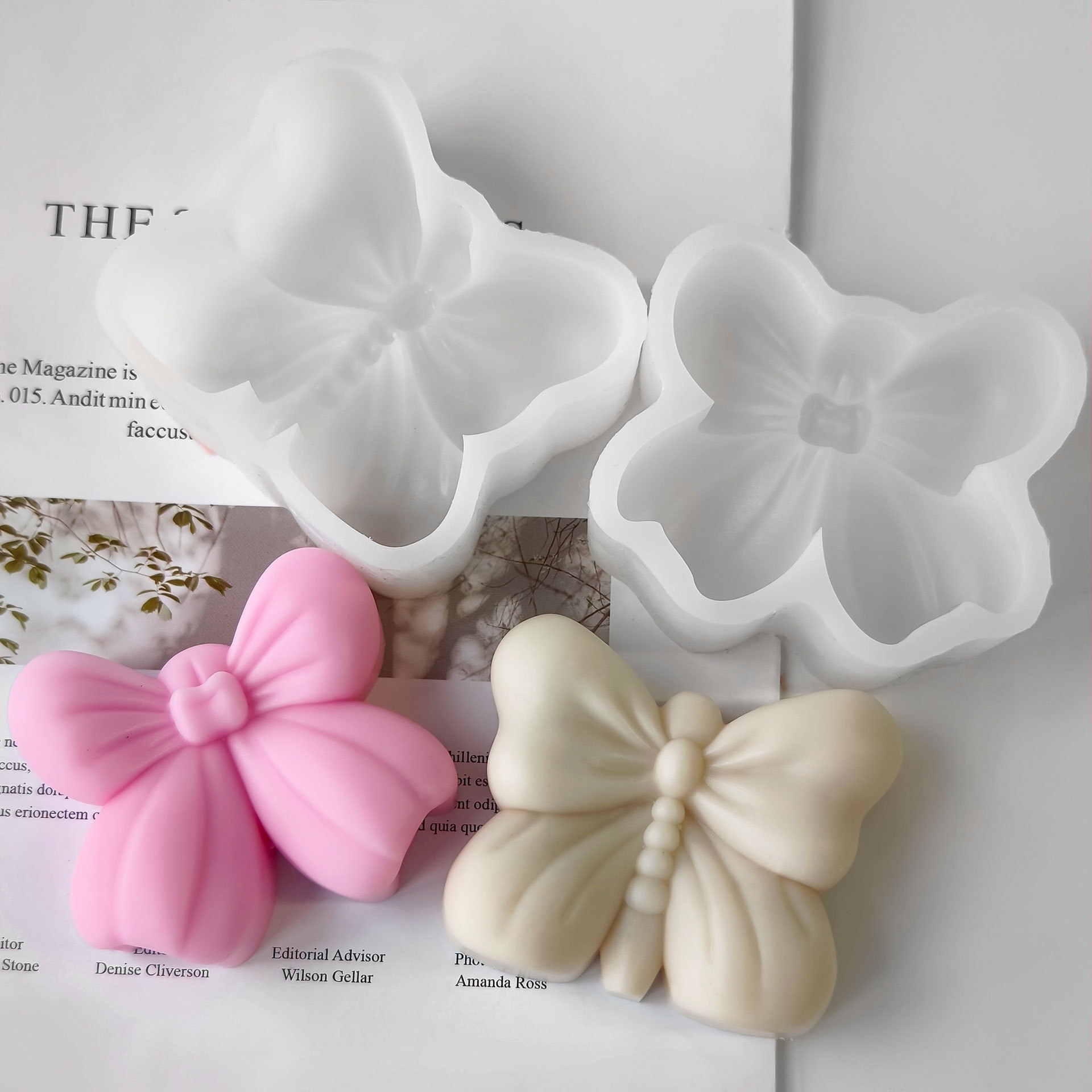 Butterfly Aroma Candle Plaster - Soap Making Essentials ulasan dan harga