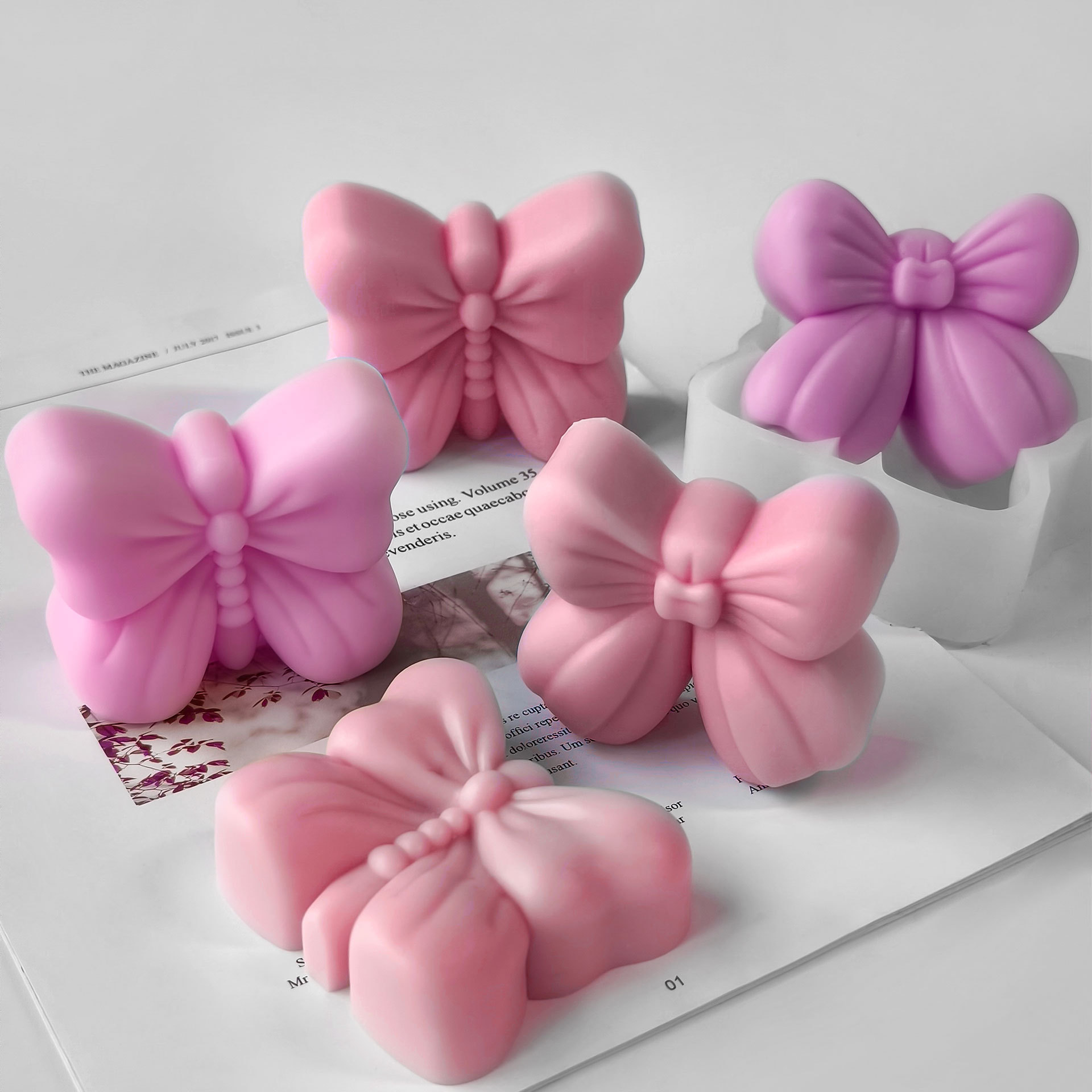 Butterfly Aroma Candle Plaster - Soap Making Essentials ulasan dan harga