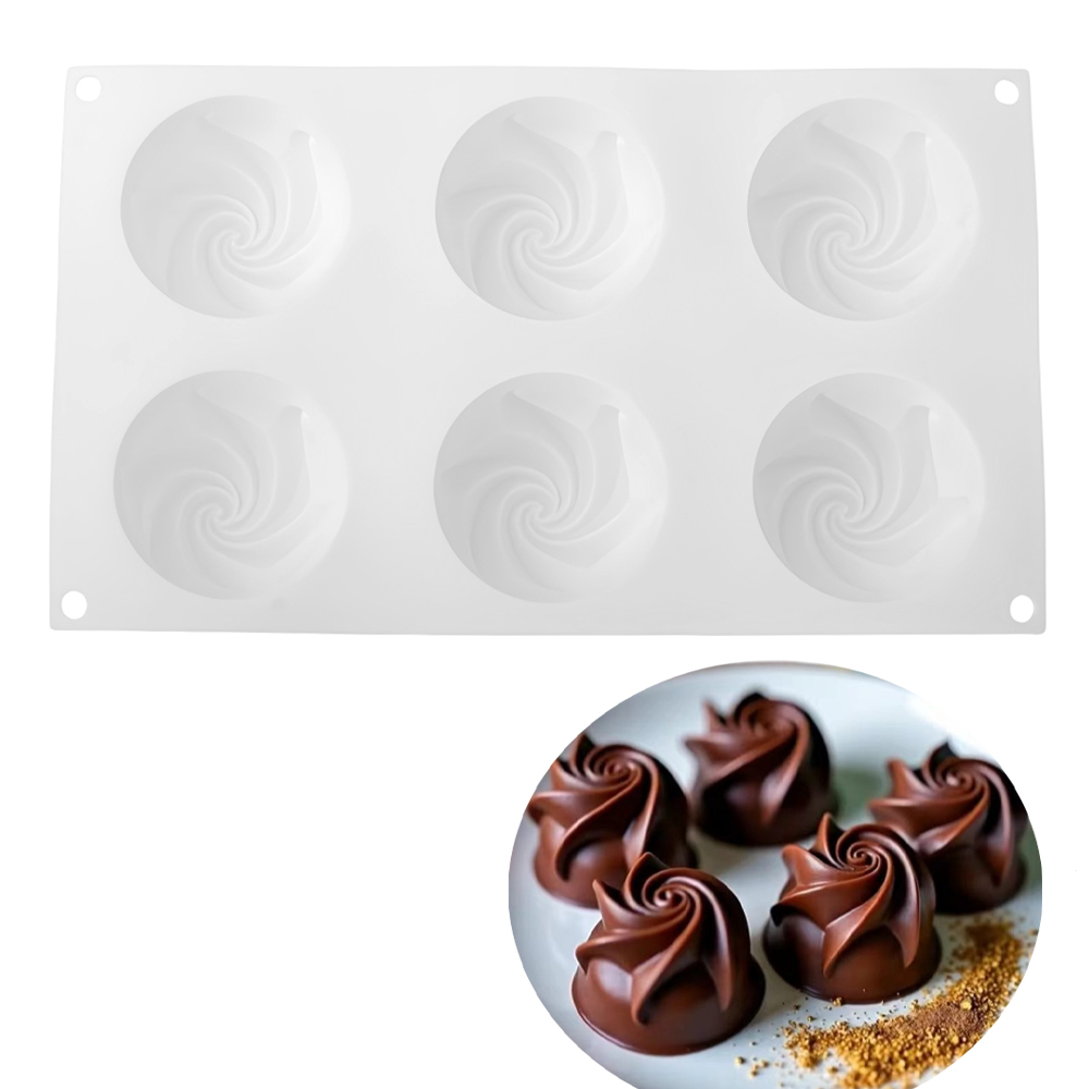 6-Cell Base Carved Rose Design - Soap Making Recipes ulasan dan harga