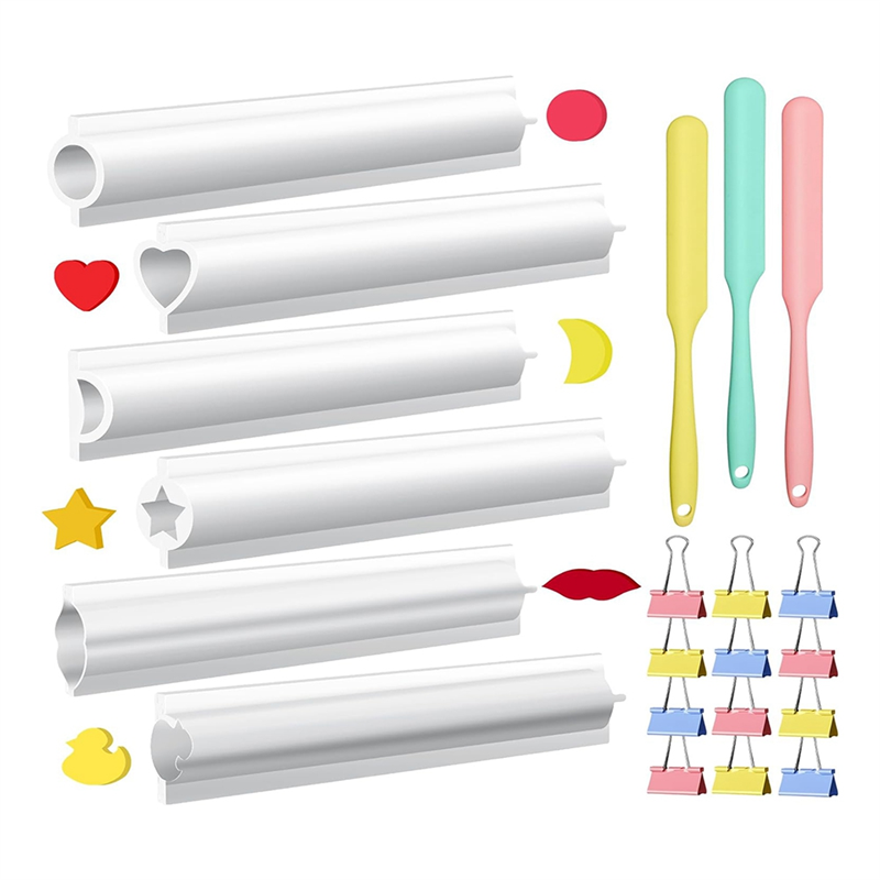 6 Piece Long Tube Silicone Mol - Soap Making Youtube ulasan dan harga