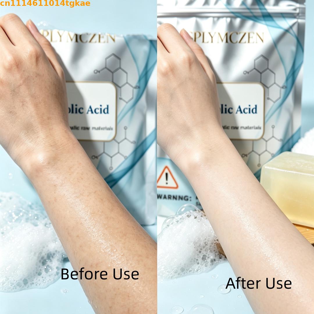 SPLYMCZEN Glycolic Acid Cleans - Soap Making Raw Material ulasan dan harga