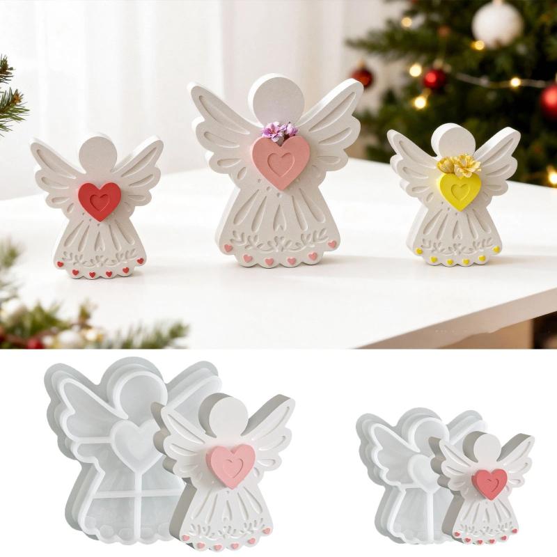Love Angel Gypsum Mold Candle  - Soap Making Gloves ulasan dan harga