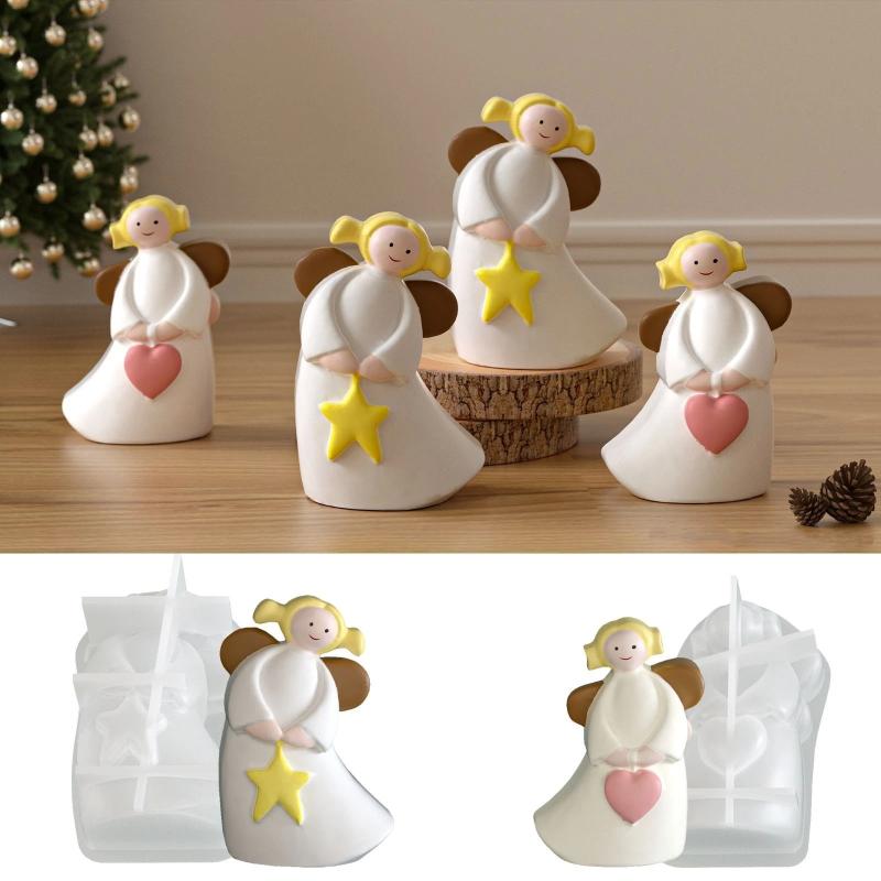 Love Angel Gypsum Mold Candle  - Soap Making Gloves ulasan dan harga