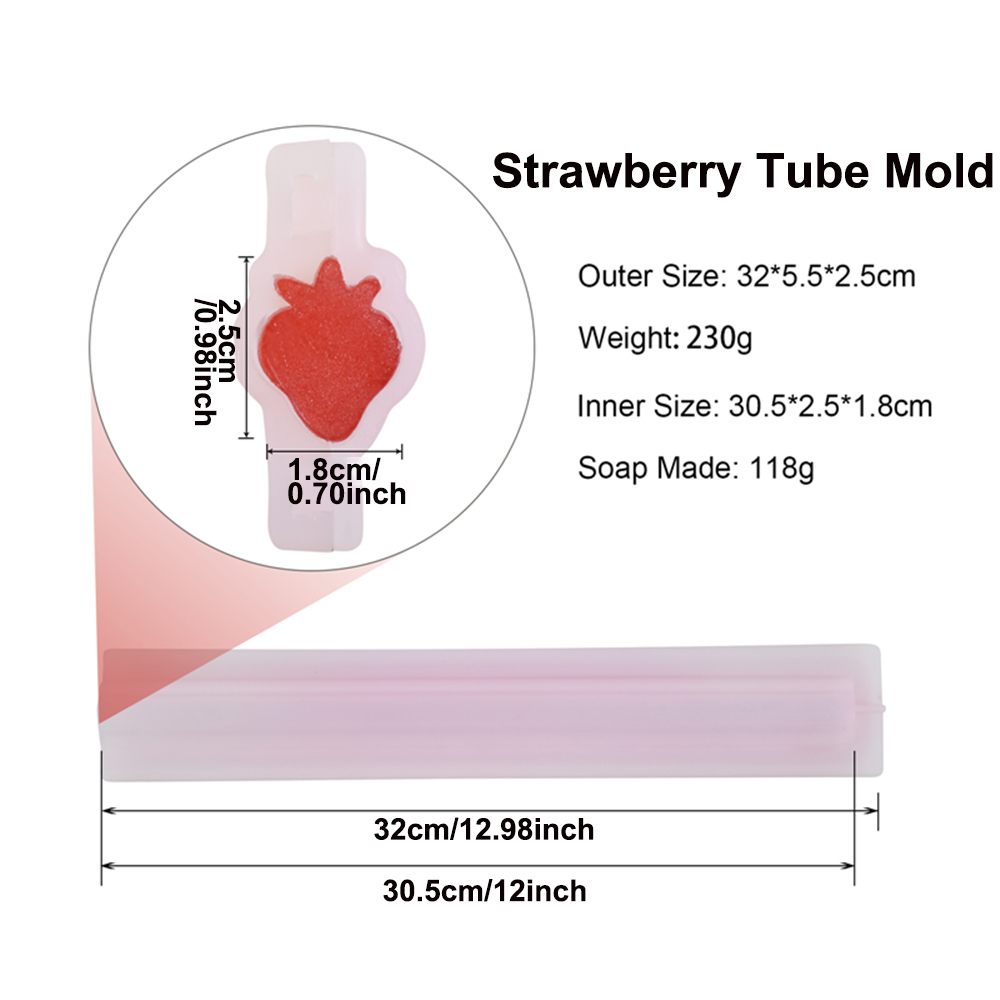 Silicone Tube Mold Star Heart  - Soap Making Youtube ulasan dan harga