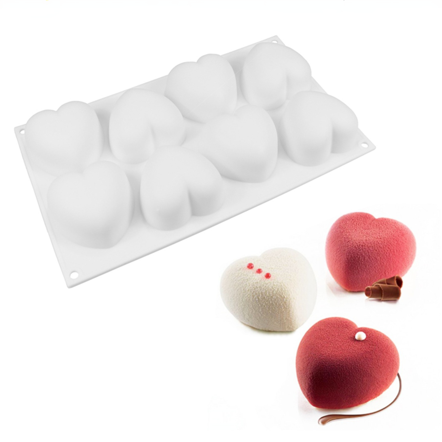 Love Heart Silicone Soap Mold  - Soap Making Gloves ulasan dan harga
