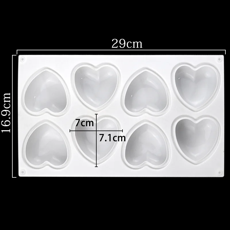 Love Heart Silicone Soap Mold  - Soap Making Gloves ulasan dan harga