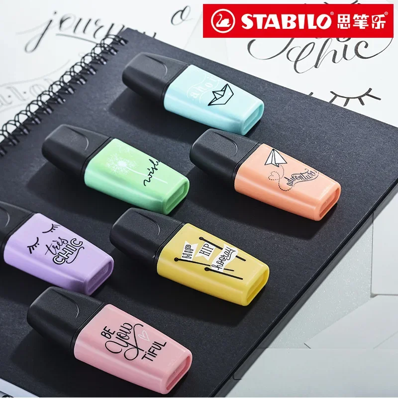 3/6 Color/Set German STABILO M - Stabilo Marker Boss ulasan dan harga