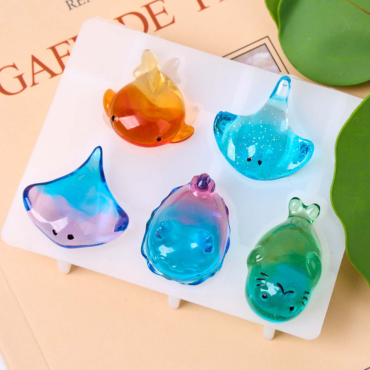 3D Healing Kawaii Manta Ray Wh - Soap Making Gloves ulasan dan harga