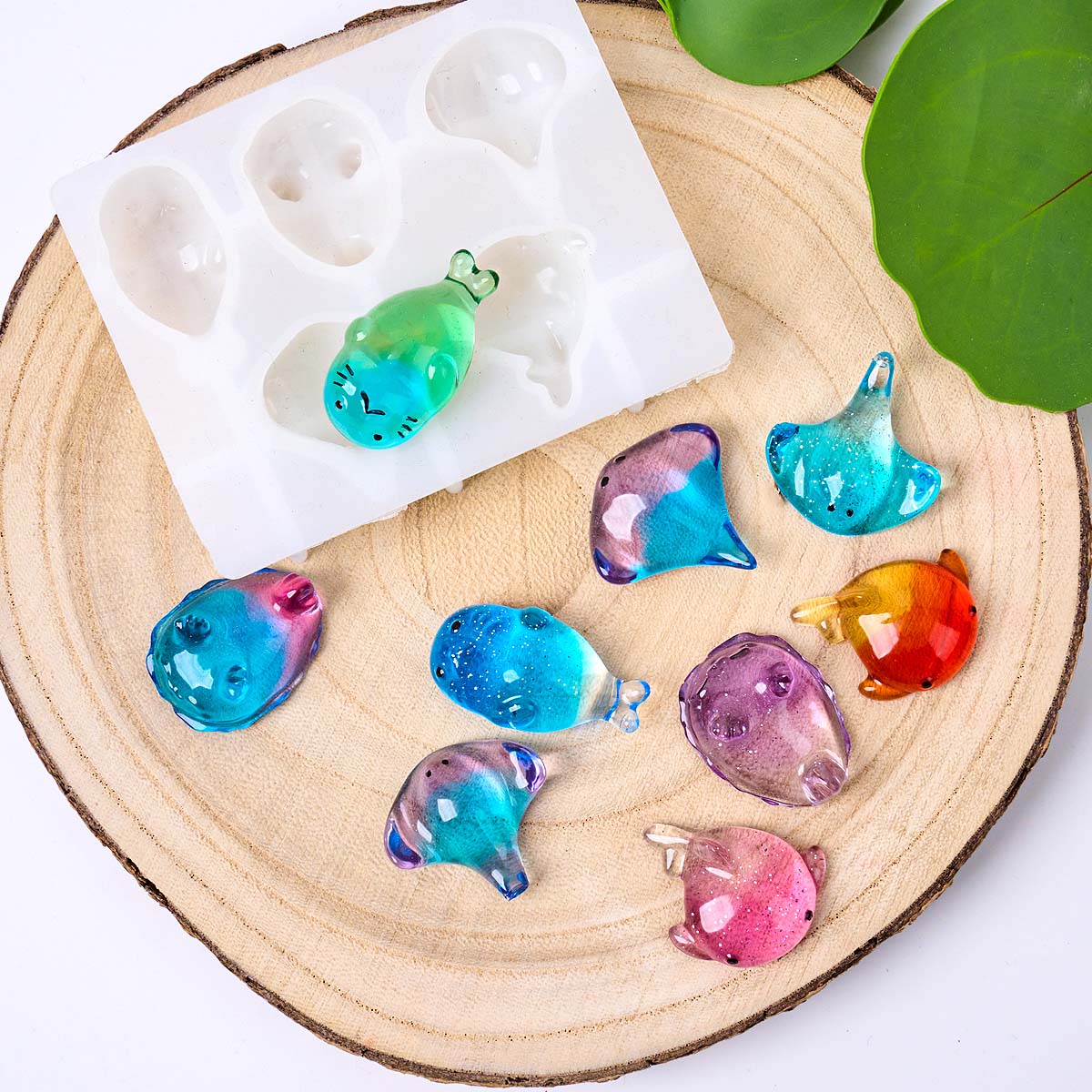 3D Healing Kawaii Manta Ray Wh - Soap Making Gloves ulasan dan harga