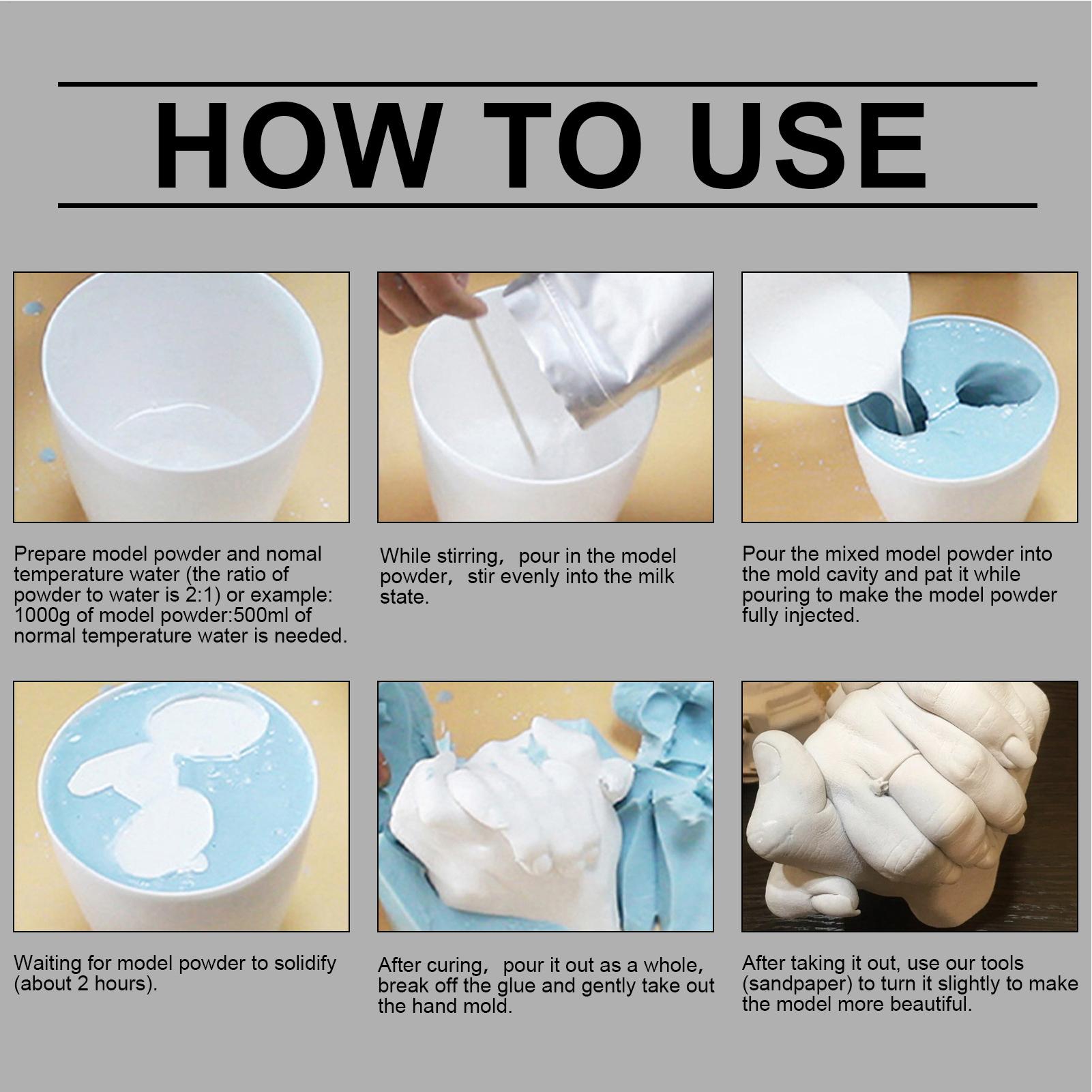 Baby Hand And Foot Casting Kit - Soap Making Kit ulasan dan harga