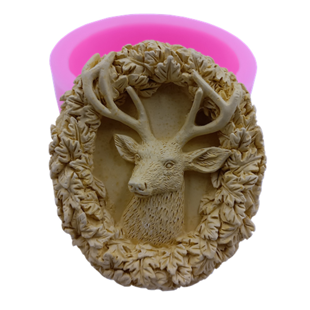 Deer Design Soap Silicone Mold - Soap Making Recipes ulasan dan harga