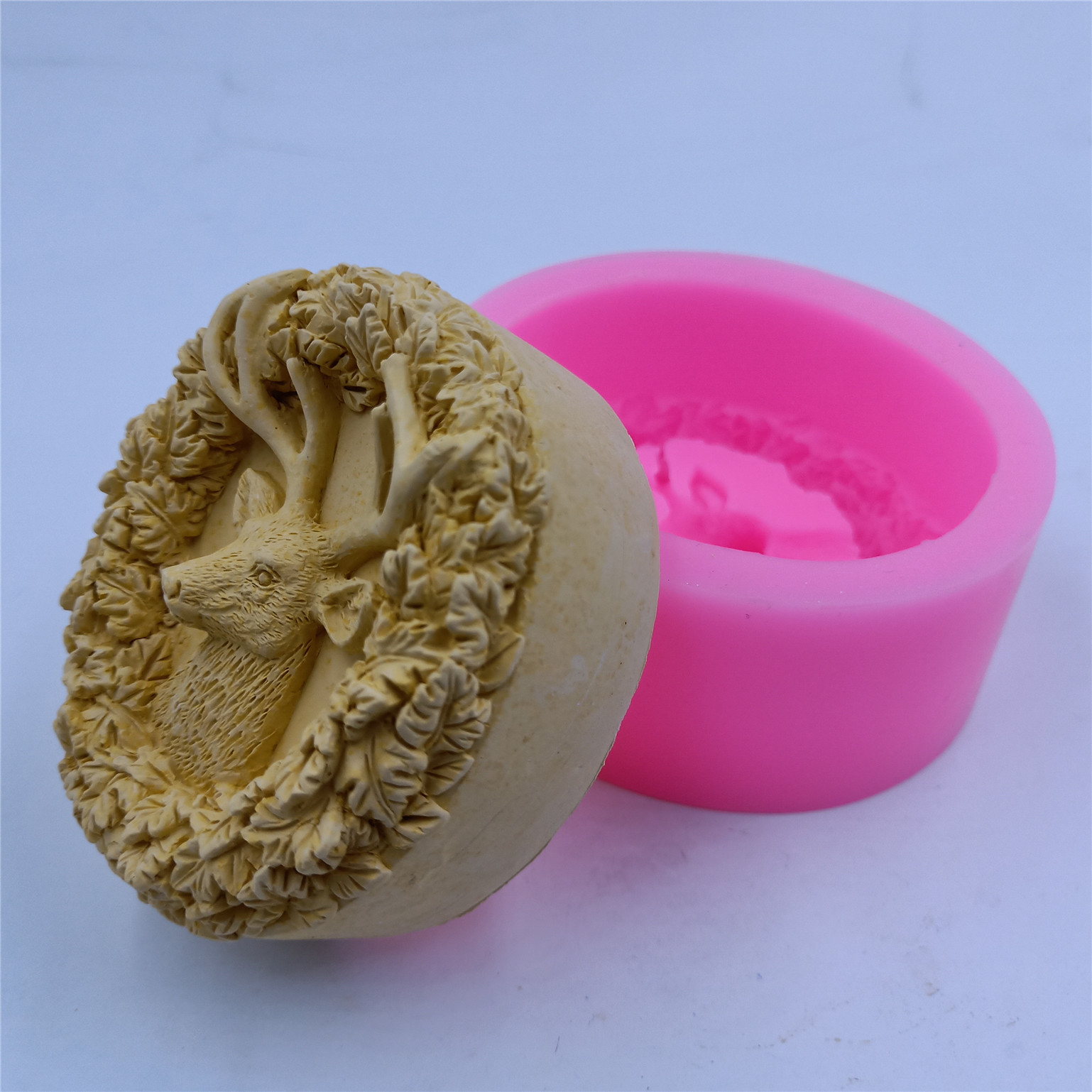 Deer Design Soap Silicone Mold - Soap Making Recipes ulasan dan harga