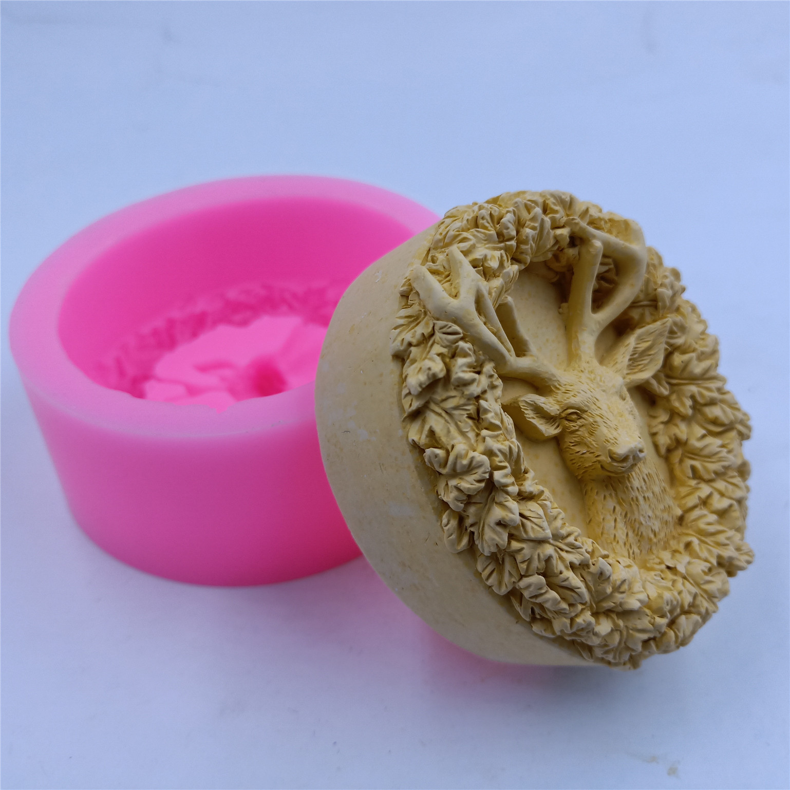 Deer Design Soap Silicone Mold - Soap Making Recipes ulasan dan harga