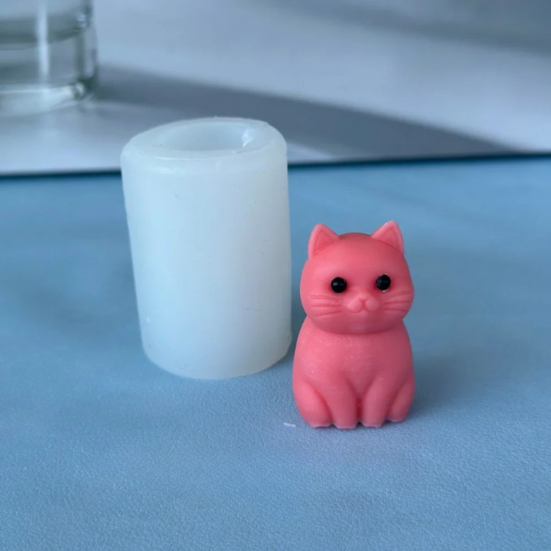 3d fat cat  animal silicone ca - Soap Making Animal Fat ulasan dan harga