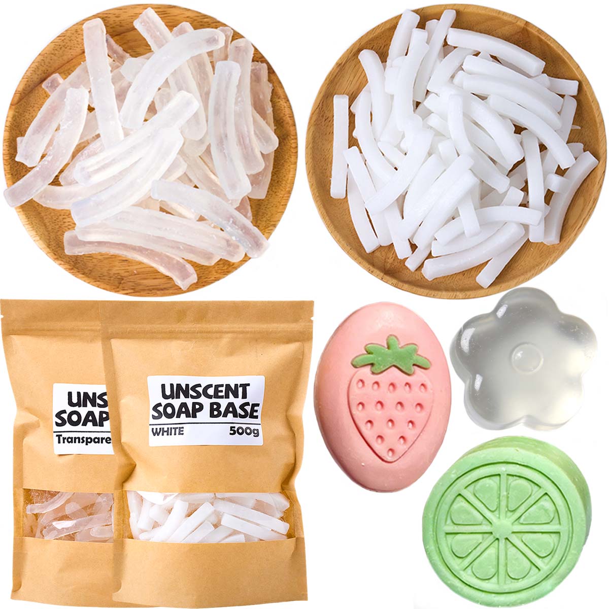 500g Glycerin Soap Base DIY Ha - Soap Making Raw Material ulasan dan harga