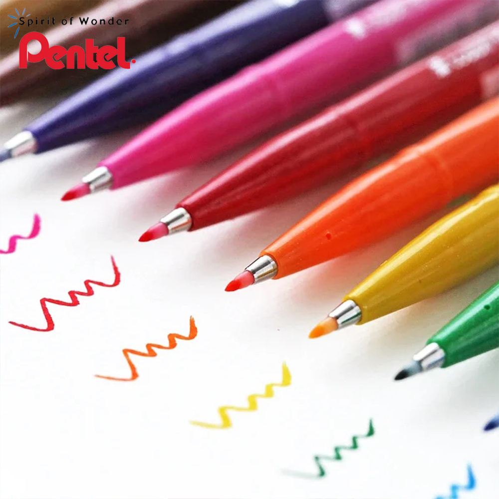 1pc Japan Pentel Gel Pen SES15 - Pentel Pen Sign Pen ulasan dan harga