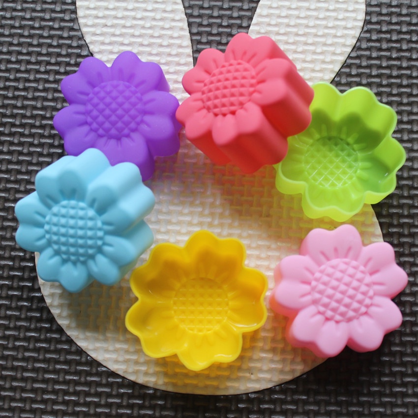 6 Pcs Set Non-Stick Flower Des - Soap Making Gloves ulasan dan harga