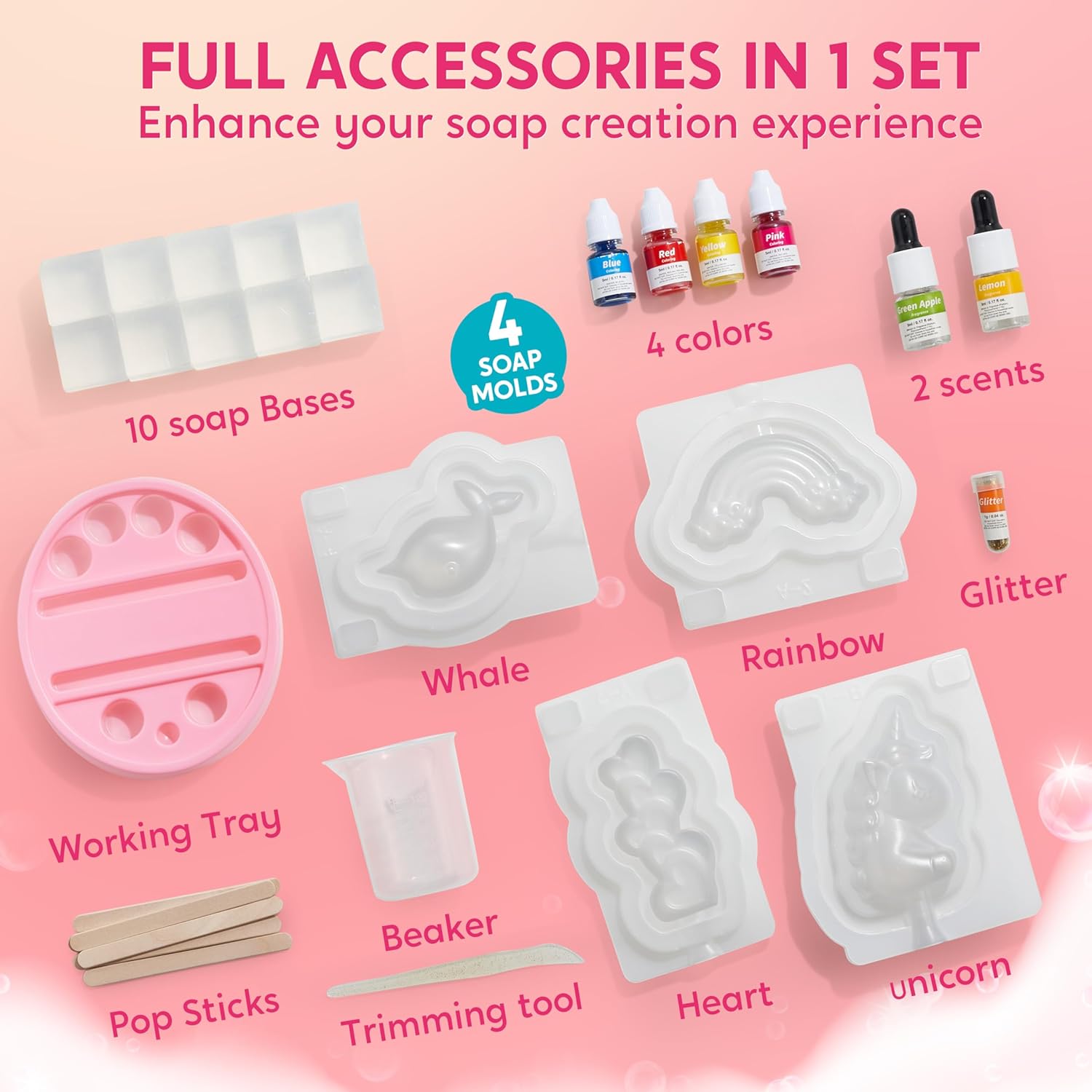 JOYFY Unicorn Soap Making Kit  - Soap Making Essentials ulasan dan harga