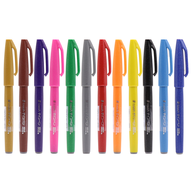 12/24pcs Japan Pentel Touch Br - Pentel Pen Sign Pen ulasan dan harga