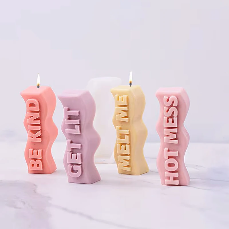 Wave Letter Slogan Candle Sili - Soap Making Recipes ulasan dan harga