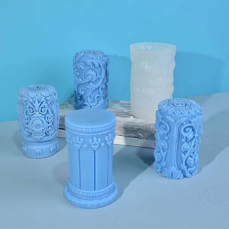 Carved Roman Column Candle Sil - Soap Making Recipes ulasan dan harga