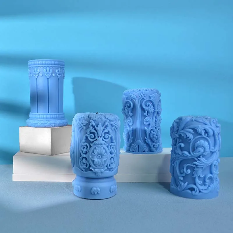 Carved Roman Column Candle Sil - Soap Making Recipes ulasan dan harga