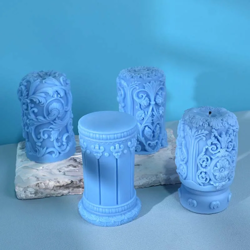 Carved Roman Column Candle Sil - Soap Making Recipes ulasan dan harga