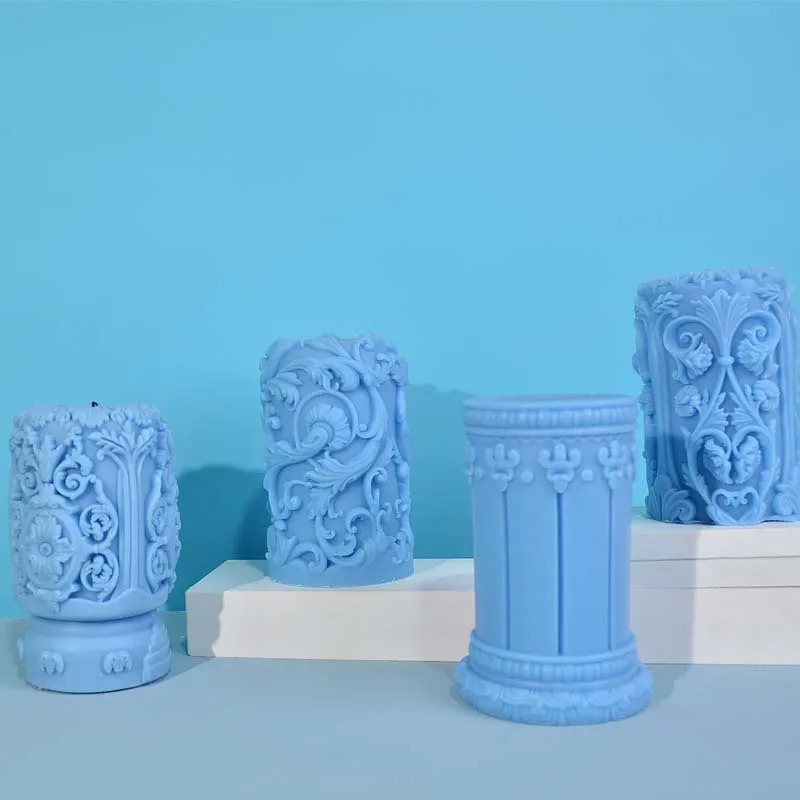 Carved Roman Column Candle Sil - Soap Making Recipes ulasan dan harga