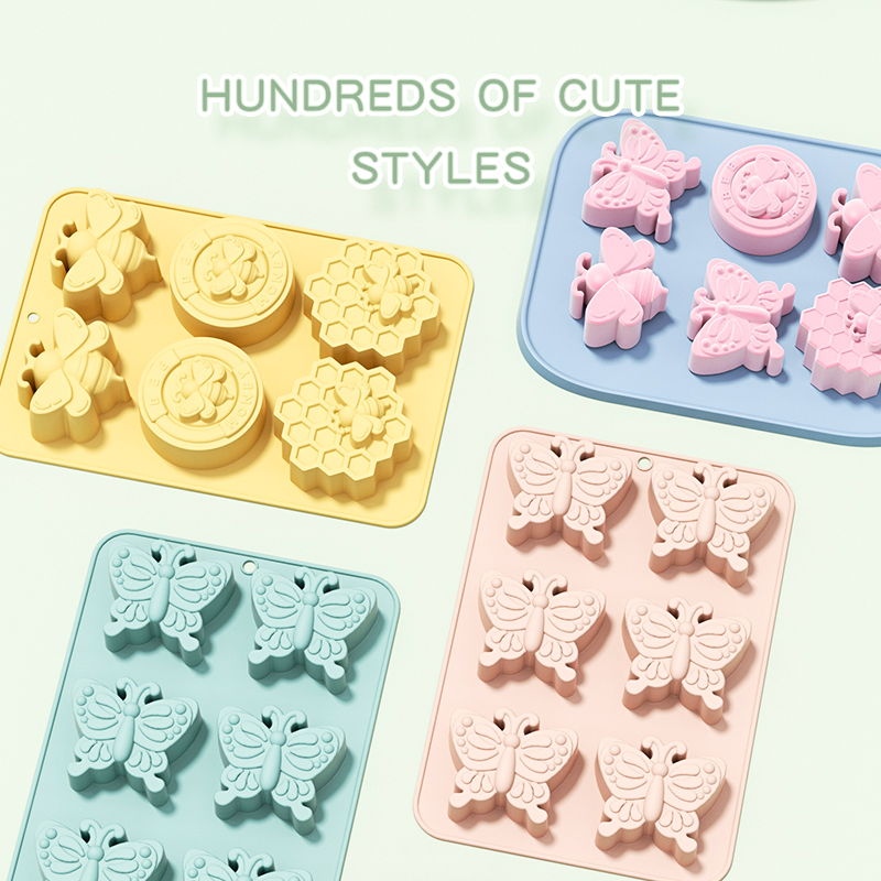 6 Hole 3D Insect Butterfly Sil - Soap Making Recipes ulasan dan harga
